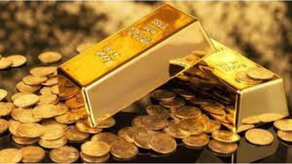 Gold price are falling for the second year in a row, under pressure from interest rates