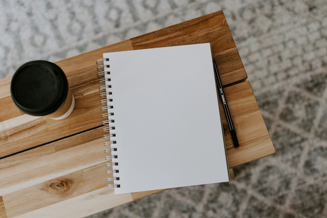 Notebook and writing tools for habit planning