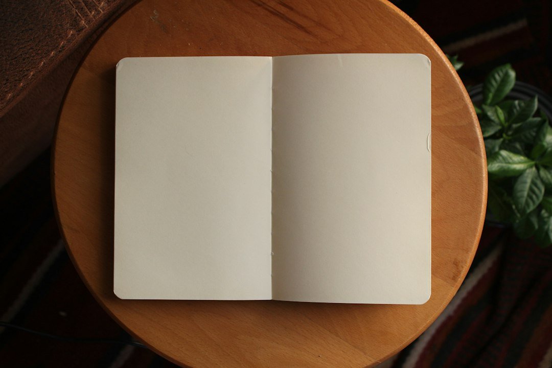 Learning notes and paper on a desk