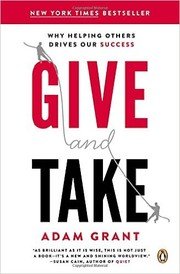 Cover of Give and Take by Adam Grant